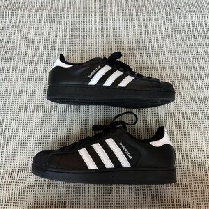 Adidas Superstar Black White Sneakers